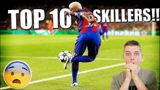 TOP 10 BESTE SKILLERS OOIT IN VOETBAL [upl. by Ario]