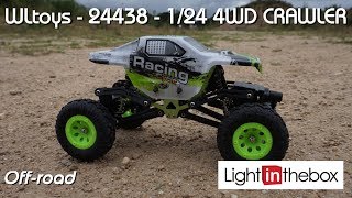 • WLtoys  24438  124 4WD Crawler  Offroad • [upl. by Bethel]