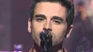 Dashboard Confessional  Vindicated Live On Letterman [upl. by Hilar]