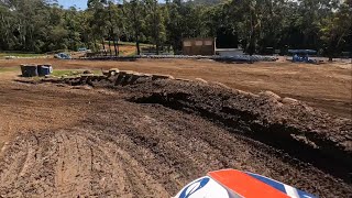 MT Kembla motocross GoPro lap [upl. by Fotzsyzrk]