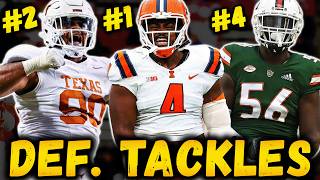 Top DTs in the 2024 NFL Draft  Defensive Tackle Rankings [upl. by Anier]