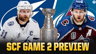 2022 Stanley Cup Final Lightning vs Avalanche GAME 2 BETTING PREVIEW I CBS Sports HQ [upl. by Anivle]