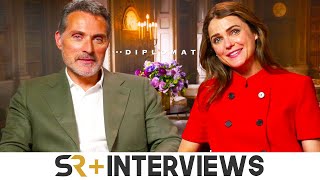 Keri Russell amp Rufus Sewell Hash Out Their Differing Perspectives In The Diplomat Season 2 [upl. by Yrok23]