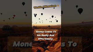 5 Affirmations for Money and Wealth 😍 Powerful Abundance Manifestation Statements [upl. by Nnep965]