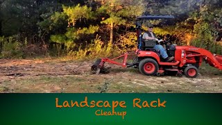 165  Landscape Rake Cleanup [upl. by Aneres]