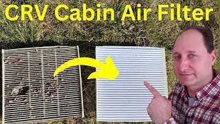 Honda CRV Cabin Air Filter Replacement [upl. by Stu231]