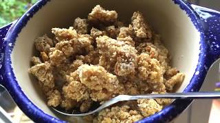 Muesli croustillant au son davoine minceur  Recette SOCOOKING [upl. by Ireland502]