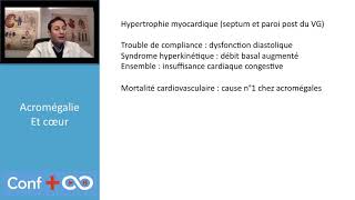 Adénome hypophysaire acromégalie  Topo CONF [upl. by Frulla]