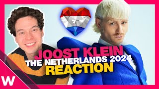 🇳🇱 Joost Klein – Europapa REACTION  Netherlands Eurovision 2024 [upl. by Gervais183]