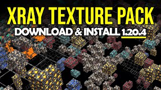 EASY XRAY for Minecraft 1204 😱  How to get XRAY ResourceTexture Pack [upl. by Ametaf]