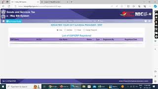 How to register for Eway bill in GST Portal Tally API How to Generate E Way bill in Tally Prime [upl. by Timmie373]