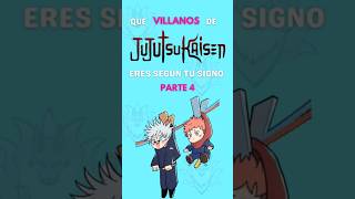 DESCUBRE que PERSONAJE de JUJUTSU KAISEN eres😱😍 signosdelzodiaco animeshort jujutsukaisen [upl. by Naxor]