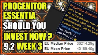 WEEK 3 Should you invest in Progenitor Essentia What are they worth For how long WoW goldmaking [upl. by Sascha]