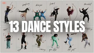 13 Dance Styles And How To Get Started  Back To Basics [upl. by Dloreg903]