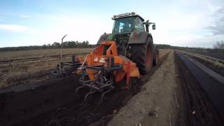 Sonderkultur Spargel  Dämme formen mit Fendt Vario 718 amp AckerHDGoPro [upl. by Seta]