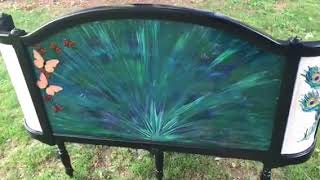 Final reveal Peacock Bench [upl. by Broderic]