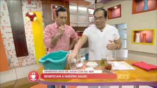 Los usos y beneficios del agua con sal para nuestra salud [upl. by Ailehs]