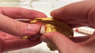 Make the PERFECT Denture DoItYourself Dentist Quality DIY Best Dentures [upl. by Anana]