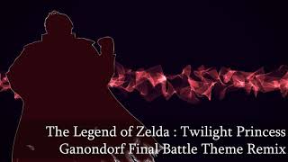 Twilight Princess  Ganondorf Final Battle Theme Epic Remix [upl. by Leonie]