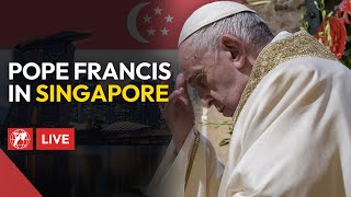 LIVE  Pope Francis in Singapore  Holy Mass  September 12 2024 [upl. by Ynnus112]