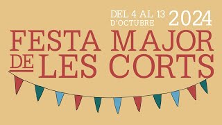 Festa Major de les Corts 2024 [upl. by Ossy]