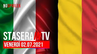 Italia  Belgio  Stasera in TV la diretta su Rai 1 alle 2030 [upl. by Dhiren223]