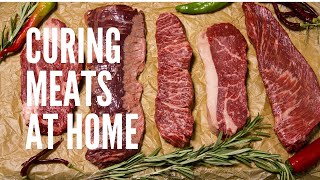 Curing Meats at Home [upl. by Aislehc]