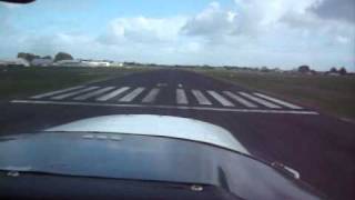 Landing amp Taking Ardmore Airport New Zealand [upl. by Yereffej330]