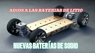 El futuro del coche eléctrico con baterías de sodio que va a jubilar al litio [upl. by Ummersen]