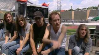 ACDC interview live in germany [upl. by Verdi]