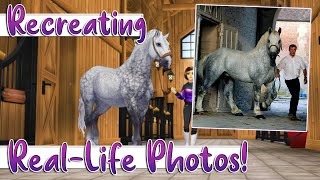 Star Stable Recreating Percheron Photoshoots 📸🐴 [upl. by Eveivenej]