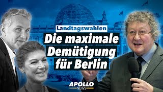 Landtagswahlen AfD siegt Ampel am Boden – Werner J Patzelt im Apollo NewsInterview [upl. by Ulrich721]