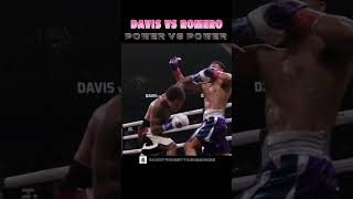 DAVIS vs ROMERO  KnockedOut Highlights boxing [upl. by Eimmij588]