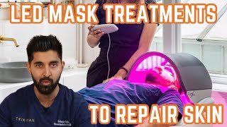 LED Light Mask Therapy  Is it a scam  Repair amp Rejuvenate Skin [upl. by Bohner267]