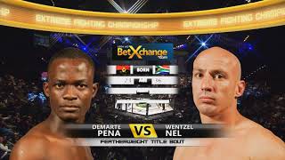 EFC 19 Pena vs Nel One of the best comeback in EFC history [upl. by Aissilem]