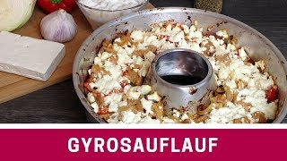 Gyrosauflauf aus dem Omnia Backofen [upl. by Kimon]