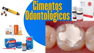 Aula sobre Cimentos Odontológicos [upl. by Anhaj]