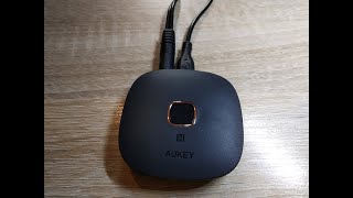 Test du récepteur audio Bluetooth 50  NFC Aukey BRC16 [upl. by Malvie59]