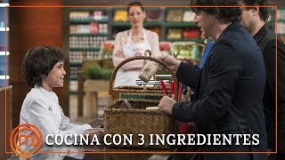 Josetxo ganador de MCJ6 cocina solo con ¡3 INGREDIENTES  MasterChef 7 [upl. by Gillmore664]