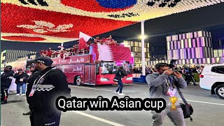 Qatar Win Asian Cup 2023 iloveqatar [upl. by Alyworth330]