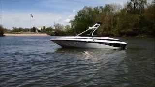 2005 Crownline 202 LPX Black White On Water [upl. by Frants]