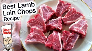 Best Lamb Loin Chops in a Skillet [upl. by Adran412]