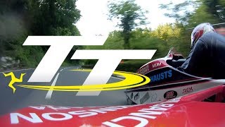 Isle of Man TT 2018  Sidecar Qualifying  On Bike  Karl BennettMaxime Vasseur [upl. by Shamrao]