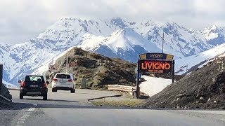 Autofahrt von Livigno nach Bormio über zwei Pässe [upl. by Fedora526]