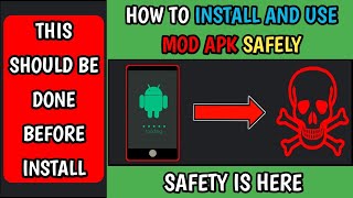 how to install and use mod apk safely [upl. by Farver]