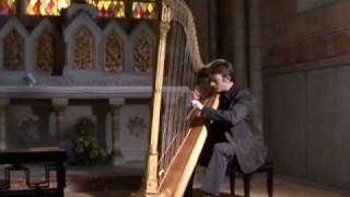 BACH GOLDBERG  Sylvain Blassel harp  Warner Lontano [upl. by Naujid251]