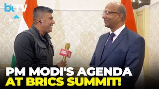 Exclusive  Indias Ambassador To Russia Reveals What’s At Stake For India At BRICS [upl. by Anialad558]