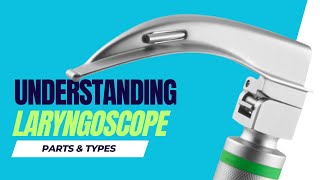 Laryngoscope  Parts amp Types [upl. by Ammadis]