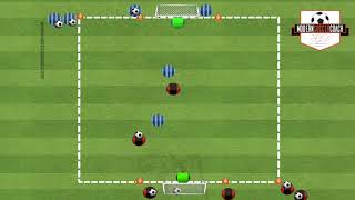 Four Ball High Intensity Transition Game [upl. by Assiralk]