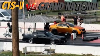 CTSV VS Grand National Drag Race [upl. by Melbourne]